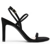 image:imageDREAM PAIRS Womens Slingback Heels High Stilettos Open Square Toe Ankle Strap Pumps Sexy Comfort Strappy Dress Shoes Wedding Bridal Heeled SandalsBlacknubuck