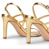 image:imageDREAM PAIRS Womens Slingback Heels High Stilettos Open Square Toe Ankle Strap Pumps Sexy Comfort Strappy Dress Shoes Wedding Bridal Heeled SandalsGoldpat