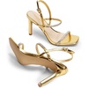 image:imageDREAM PAIRS Womens Slingback Heels High Stilettos Open Square Toe Ankle Strap Pumps Sexy Comfort Strappy Dress Shoes Wedding Bridal Heeled SandalsGoldrhinestone