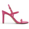 image:imageDREAM PAIRS Womens Slingback Heels High Stilettos Open Square Toe Ankle Strap Pumps Sexy Comfort Strappy Dress Shoes Wedding Bridal Heeled SandalsHot Pinkpu