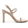 image:imageDREAM PAIRS Womens Slingback Heels High Stilettos Open Square Toe Ankle Strap Pumps Sexy Comfort Strappy Dress Shoes Wedding Bridal Heeled SandalsNudepu