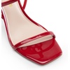 image:imageDREAM PAIRS Womens Slingback Heels High Stilettos Open Square Toe Ankle Strap Pumps Sexy Comfort Strappy Dress Shoes Wedding Bridal Heeled SandalsRedpat