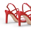 image:imageDREAM PAIRS Womens Slingback Heels High Stilettos Open Square Toe Ankle Strap Pumps Sexy Comfort Strappy Dress Shoes Wedding Bridal Heeled SandalsRedpu