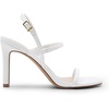 image:imageDREAM PAIRS Womens Slingback Heels High Stilettos Open Square Toe Ankle Strap Pumps Sexy Comfort Strappy Dress Shoes Wedding Bridal Heeled SandalsWhitepu