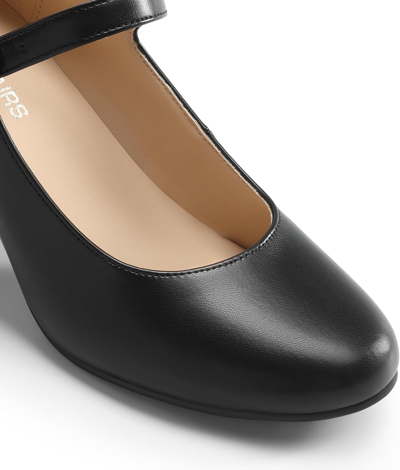 image:imageDREAM PAIRS Womens Mary Jane Shoes Chunky Heel 276 Inch  Round Toe Vintage Office Work Pumps  Comfortable Low Block Heels Dress Shoes for WomenBlack
