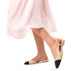 image:imageDREAM PAIRS Slingback Ballet Flats for Women Square Cap Toe Low Heel Dress Shoes Comfortable Work Flats for Office Party Wedding Business Casual
