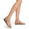 image:imageDREAM PAIRS Womens Ankle Strap Low Wedge SandalsNude