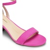 image:imageDREAM PAIRS Womens Chunky Low Heels Open Round Toe Ankle Strap Block Heels Party Dress Wedding SandalsHot Pink