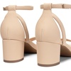 image:imageDREAM PAIRS Womens Chunky Low Heels Open Round Toe Ankle Strap Block Heels Party Dress Wedding SandalsNude