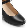 image:imageDREAM PAIRS Womens Mary Jane Shoes Chunky Heel 276 Inch  Round Toe Vintage Office Work Pumps  Comfortable Low Block Heels Dress Shoes for WomenBlack