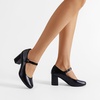 image:imageDREAM PAIRS Womens Mary Jane Shoes Chunky Heel 276 Inch  Round Toe Vintage Office Work Pumps  Comfortable Low Block Heels Dress Shoes for WomenBlack