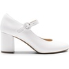 image:imageDREAM PAIRS Womens Mary Jane Shoes Chunky Heel 276 Inch  Round Toe Vintage Office Work Pumps  Comfortable Low Block Heels Dress Shoes for WomenWhite