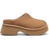image:imageDREAM PAIRS Womens Platform Mules Faux Suede Slip on Memory Foam NonSlip Lightweight Closed Toe Clogs Slippers ShoesChestnut