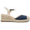 image:imageDREAM PAIRS Womens Wedge Sandals Closed Toe Espadrilles Platform Wedge Heels with Adjustable Ankle Straps and Comfortable Cushion InsolesNavy