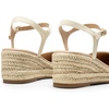 image:imageDREAM PAIRS Womens Wedge Sandals Closed Toe Espadrilles Platform Wedge Heels with Adjustable Ankle Straps and Comfortable Cushion InsolesNude