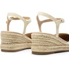 image:imageDREAM PAIRS Womens Wedge Sandals Closed Toe Espadrilles Platform Wedge Heels with Adjustable Ankle Straps and Comfortable Cushion InsolesWhite