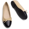 image:imageDream Pairs Womens Flats Round Toe Ballet Flats Comfortable Slipon Dressy Business Casual Work Office Ballerina Flat Dress ShoesNudepu