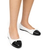 image:imageDream Pairs Womens Flats Round Toe Ballet Flats Comfortable Slipon Dressy Business Casual Work Office Ballerina Flat Dress ShoesWhitepu