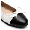 image:imageDream Pairs Womens Flats Round Toe Ballet Flats Comfortable Slipon Dressy Business Casual Work Office Ballerina Flat Dress ShoesWhitepu