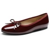 image:imageDream Pairs Womens Flats Round Toe Ballet Flats Comfortable Slipon Dressy Business Casual Work Office Ballerina Flat Dress ShoesBurgundy