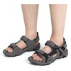 image:imageDREAM PAIRS Mens Sandals Hiking Beach Athletic Arch Support Sport Sandals For Men Summer Outdoor Walking Open Toe Water ShoesGrey