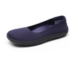 image:imageDREAM PAIRS Womens Ballet Flats Dressy Arch Support Wide Toe Box Knit Flats Comfortable Round Toe Slip On Travel Work Business Office Barefoot ShoesNavy