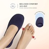 image:imageDREAM PAIRS Womens Ballet Flats Dressy Arch Support Wide Toe Box Knit Flats Comfortable Round Toe Slip On Travel Work Business Office Barefoot ShoesNavy