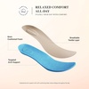 image:imageDREAM PAIRS Womens Ballet Flats Dressy Arch Support Wide Toe Box Knit Flats Comfortable Round Toe Slip On Travel Work Business Office Barefoot ShoesRed