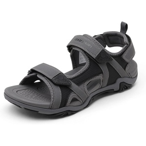 image:imageDREAM PAIRS Mens Sandals Hiking Beach Athletic Arch Support Sport Sandals For Men Summer Outdoor Walking Open Toe Water ShoesGrey