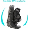 image:imageDREAM PAIRS Boys Girls Sandals Kids Adventurous LightWeight Adjustable Straps Summer Water Shoes ToddlerLittle KidBig KidBlack