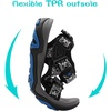 image:imageDREAM PAIRS Boys Girls Sandals Kids Adventurous LightWeight Adjustable Straps Summer Water Shoes ToddlerLittle KidBig KidBlackBlue