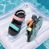 image:imageDREAM PAIRS Boys Girls Sandals Kids Adventurous LightWeight Adjustable Straps Summer Water Shoes ToddlerLittle KidBig KidGreenBlueYellow
