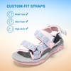 image:imageDREAM PAIRS Boys Girls Sandals Kids Adventurous LightWeight Adjustable Straps Summer Water Shoes ToddlerLittle KidBig KidPink