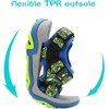 image:imageDREAM PAIRS Boys Girls Sandals Kids Adventurous LightWeight Adjustable Straps Summer Water Shoes ToddlerLittle KidBig KidRoyalNeonGreen