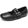image:imageDREAM PAIRS Girls Dress Shoes Slip on Ballerina Flats Mary Jane Ballet Shoes for WeddingPartyBlack