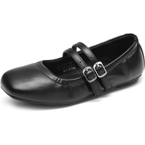 image:imageDREAM PAIRS Girls Dress Shoes Slip on Ballerina Flats Mary Jane Ballet Shoes for WeddingPartyBlack