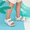 image:imageDREAM PAIRS Boys Girls Sandals Kids Athletic Summer Sports Water Shoes for ToddlerLittle KidBig KidBlueWhite