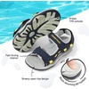 image:imageDREAM PAIRS Boys Girls Sandals Kids Athletic Summer Sports Water Shoes for ToddlerLittle KidBig KidDarkBlue