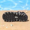 image:imageDREAM PAIRS Boys Girls Summer Outdoor Athletic Sport Sandals Hiking Beach Casual Water Closed Toe Adjustable Multicolor for ToddlerLittleBig KidsBlackGrey