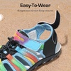image:imageDREAM PAIRS Boys Girls Summer Outdoor Athletic Sport Sandals Hiking Beach Casual Water Closed Toe Adjustable Multicolor for ToddlerLittleBig KidsBlueBlack