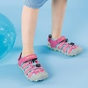 image:imageDREAM PAIRS Boys Girls Summer Outdoor Athletic Sport Sandals Hiking Beach Casual Water Closed Toe Adjustable Multicolor for ToddlerLittleBig KidsFuchsiaCyanNeonGreen