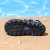 image:imageDREAM PAIRS Boys Girls Summer Outdoor Athletic Sport Sandals Hiking Beach Casual Water Closed Toe Adjustable Multicolor for ToddlerLittleBig KidsGreyRoyal