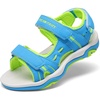 image:imageDREAM PAIRS Boys Girls Sandals Kids Athletic Summer Sports Water Shoes for ToddlerLittle KidBig KidBlueGreen