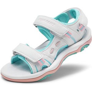 image:imageDREAM PAIRS Boys Girls Sandals Kids Athletic Summer Sports Water Shoes for ToddlerLittle KidBig KidBlueWhite