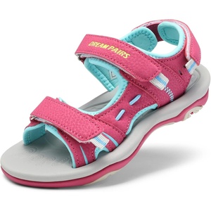 image:imageDREAM PAIRS Boys Girls Sandals Kids Athletic Summer Sports Water Shoes for ToddlerLittle KidBig KidRoseRed