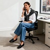 image:imageDREAM PAIRS Loafers for Women Orthopedic Comfortable Wide Width Loafer Dress Casual Slip on Business Work Office Shoes with Arch SupportBlackpu