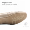 image:imageDREAM PAIRS Loafers for Women Orthopedic Comfortable Wide Width Loafer Dress Casual Slip on Business Work Office Shoes with Arch SupportNude