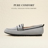 image:imageDREAM PAIRS Loafers for Women Penny Knitted Loafer Casual Comfortable Slip On Flats Work Business Walking ShoesBlackWhite