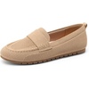 image:imageDREAM PAIRS Loafers for Women Penny Knitted Loafer Casual Comfortable Slip On Flats Work Business Walking ShoesNude