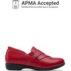 image:imageDREAM PAIRS Loafers for Women Slipon Dressy Comfortable Business Casual Work Office Faux Leather Loafer Shoes with Arch SupportRed